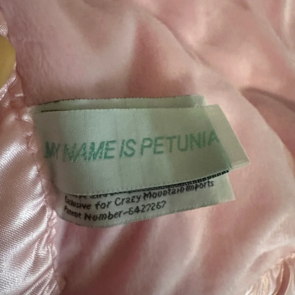 My Banky Petunia Pig Pink Plush Security Blanket Lori Turner Crazy Mountain